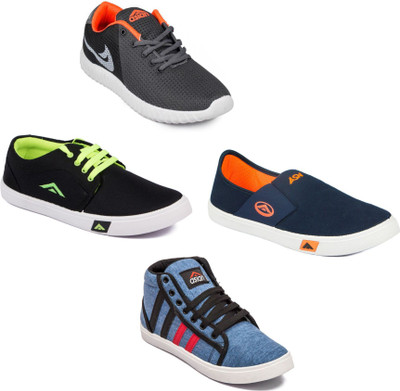 

Asian Men's Combo pack of 4 Casuals For Men(Multicolor