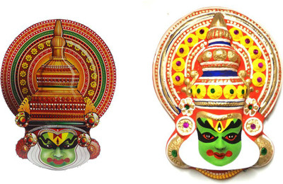 

keralashopee Decorative Showpiece - 25 cm(Paper Mache, Polyester, Multicolor)