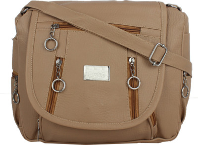 

Raleigh Women Casual Beige PU Sling Bag