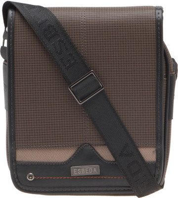 

ESBEDA Men Formal Brown PU Sling Bag