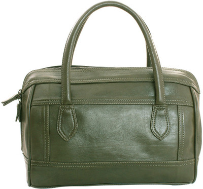 

Craft Play Women Casual Green Leatherette Hand-held Bag