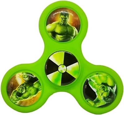 

SANJARY Hulk Metal Fidget Spinner With Long Spin Bearing And Elgant Looks. (Spin Time of More than 2.5 Minutes) (Green)(Green)