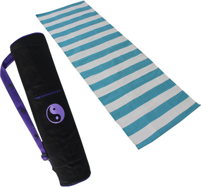 

Ryan Combo Yoga Mat Bag & Yoga Mat Purple 5 mm Yoga Mat, Green