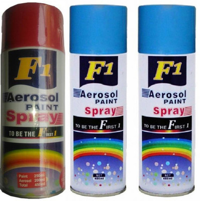 

F1 Multicolor Spray Paint 450 ml(Pack of 3)