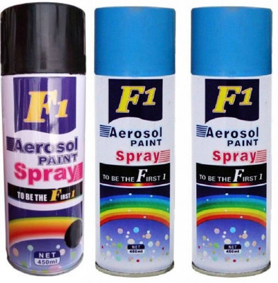 

F1 Multicolor Spray Paint 450 ml(Pack of 3)