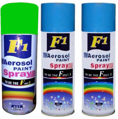 

F1 Multicolor Spray Paint 450 ml(Pack of 3)