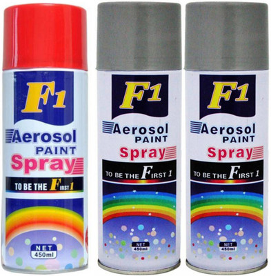 

F1 Multicolor Spray Paint 450 ml(Pack of 3)