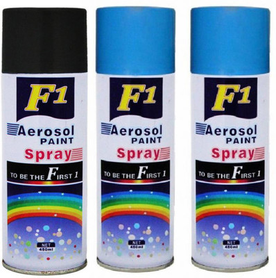 

F1 Multicolor Spray Paint 450 ml(Pack of 3)