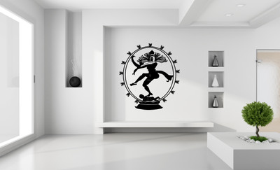 

peacockirde  Wall Decal Sticker(Pack of 1, Black