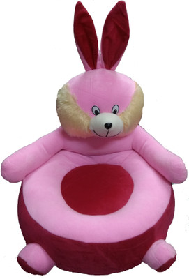 

AVS Stuffed Spongy Hugable Cute Soft Baby Rabbit Chair - 46 cm(Pink)