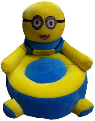 

AVS Stuffed Spongy Hugable Cute Soft Toy Baby Minion Chair - 46 cm(Yellow)