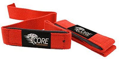 

Core Athletics Heavy Duty Lifting Straps Wrist Support(Red