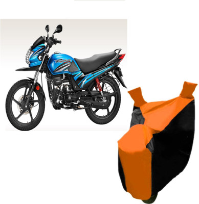 KAAZ Two Wheeler Cover for Hero(Passion Pro TR, Orange)