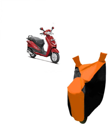 KAAZ Two Wheeler Cover for Hero(Duet, Orange)