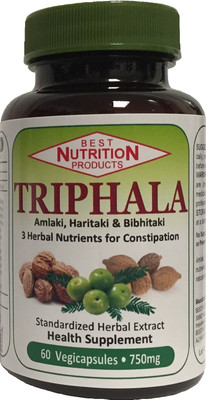 

Best Nutrition Products TRIPHALA(750 mg)