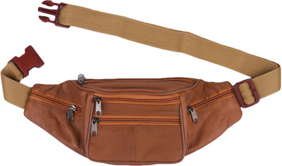 

K London 1452_tan Waist Bag(Brown)