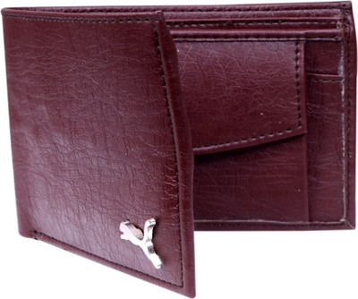

VSR Men Brown Artificial Leather Wallet(5 Card Slots)