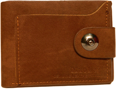

Touch India Men Brown Artificial Leather Wallet(6 Card Slots)