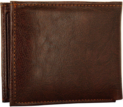 

Poland Boys Brown Artificial Leather Wallet(5 Card Slots)