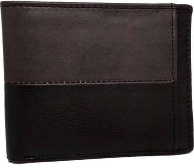 

Illios Men Black, Brown Genuine Leather Wallet(6 Card Slots)