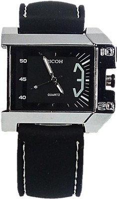 Ricoh GENTS STEEL CASE LEATHER STRAP Watch  - For Men   Watches  (Ricoh)