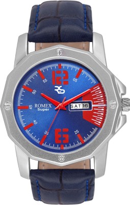 ROMEX DD-44BURD New Day And Date Series Watch  - For Boys   Watches  (Romex)