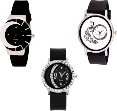 Finest Fabrics Super Classic Collection Stylish Combo 12 JM012 Watch Watch  - For Girls   Watches  (Finest Fabrics)
