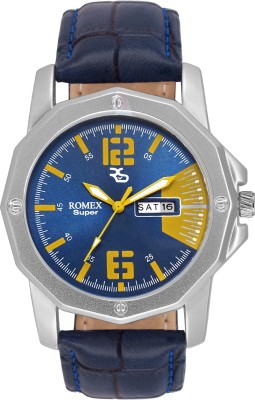 ROMEX DD-44BUYLW New Day And Date Series Watch  - For Boys   Watches  (Romex)