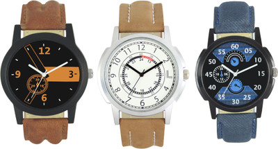 

Codice Mens watches combo CDE215 Leather Strap Low Price Watch - For Men