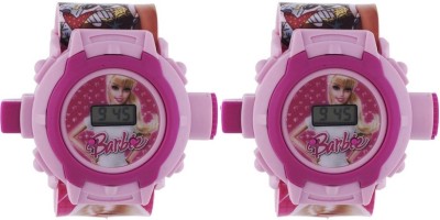 Kaira Combo 2 Pair Barbie Projector Watch for Girls Watch  - For Girls   Watches  (Kaira)