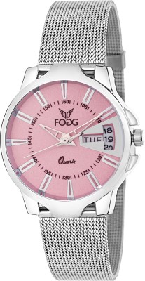 Fogg 4047-PK Day and Date Watch  - For Women   Watches  (FOGG)