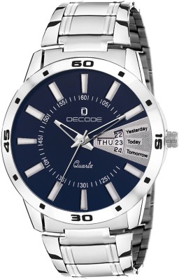 Decode CH50400 Blue Vector Series Day & Date Wrist Watch Arrow Watch  - For Men   Watches  (Decode)