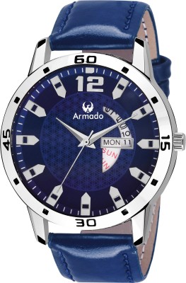 Armado AR-111-BLU Day and Date Watch  - For Men   Watches  (Armado)