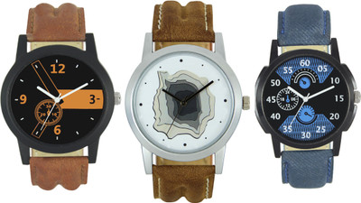

Codice Mens watches combo CDE207 Leather Strap Low Price Watch - For Men
