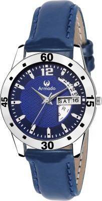 Armado AR-111-LDS-BLU Day and Date Watch  - For Girls   Watches  (Armado)