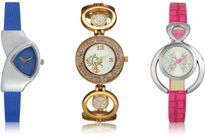 CelAura 0204-0205-0208-COMBO Multicolor Dial analogue Watches for Women (Pack Of 3) Watch  - For Women   Watches  (CelAura)
