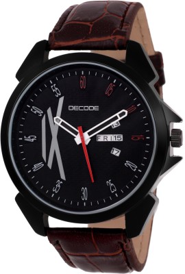 Decode DC7010 Monster Black Day & Date Wrist Watch Monster Watch  - For Men   Watches  (Decode)