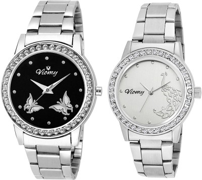 VIOMY FASHIONABLE, UNIQUE & DESIGNER COMBO OF TWO WATCHES FOR LADIES (PARTY WEAR, OFFICIAL, & CASUAL) Watch  - For Girls   Watches  (VIOMY)