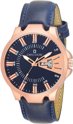 Decode GR2040Blue Copper Matrix Collection Day & Date Wrist Watch Matrix Watch  - For Men   Watches  (Decode)