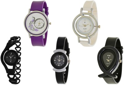 On Time Octus Combo Pack Of 5 AJS005 Watch  - For Women   Watches  (On Time Octus)