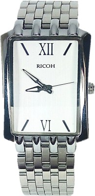 Ricoh GENTS HEAVY STEEL METAL STRAP WATCH Watch  - For Men   Watches  (Ricoh)