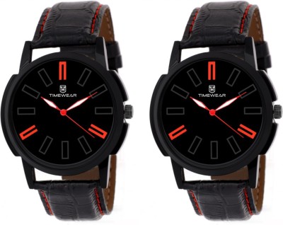 Timewear T5-149BDTG Pack of 2 Watch  - For Men   Watches  (TIMEWEAR)