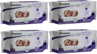 

Himalaya Soothing Baby Wipes 72 (Pack of 4) (288 wipes))(4 Pieces)