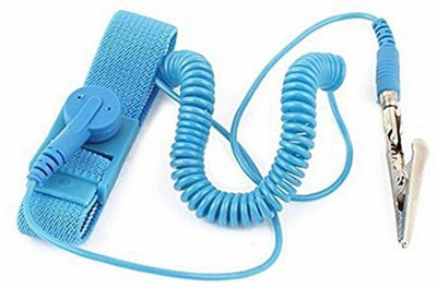 

REYTAIL ESD Safe Antistatic Wrist Band With Grounding Cord [Pack of 2] Cord Anti-Static Wrist Strap