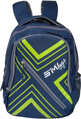 

SM premium quality laptop 25 L Backpack(Multicolor), Blue