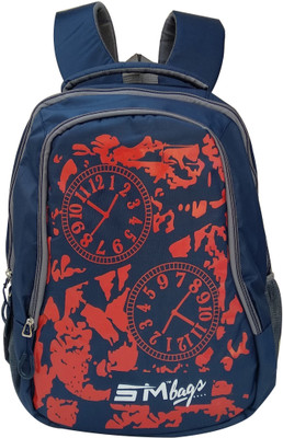 

SM premium quality 15.6 inch laptop 25 L Backpack(Multicolor), Blue