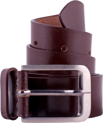 

SD PREMIUM Men Formal Brown Genuine Leather Belt