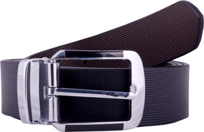 

SD PREMIUM Men Formal Multicolor Genuine Leather Reversible Belt, Black cum brown