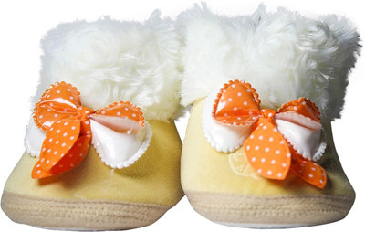 

Guchu E7-BT4-O Booties(Toe to Heel Length - 13 cm Yellow)