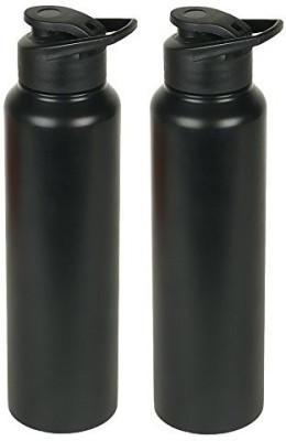 Simple Plastic Sipper Water Bottle For School & Gym Black Color 650ml